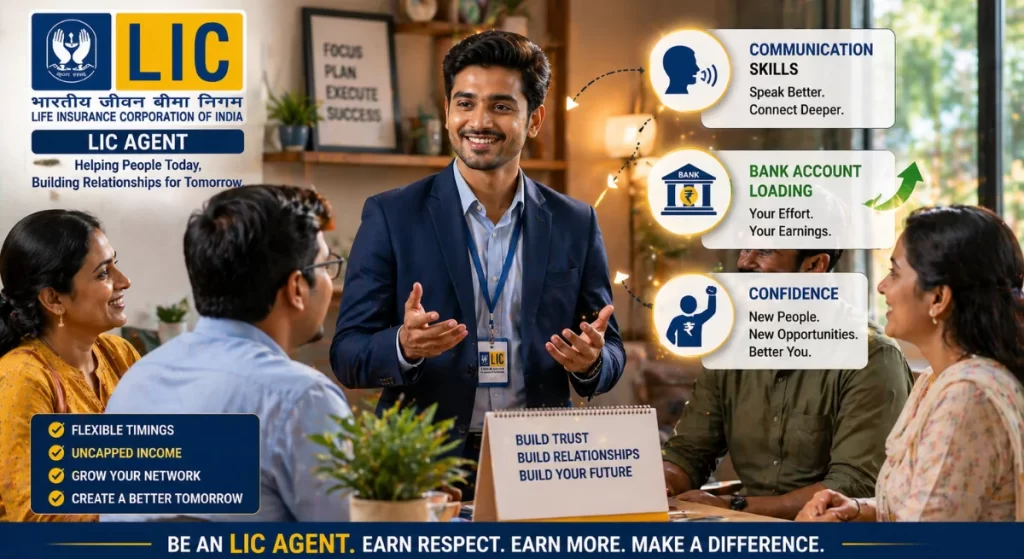 Becoming LIC advisor improves your soft skills in Bangalore