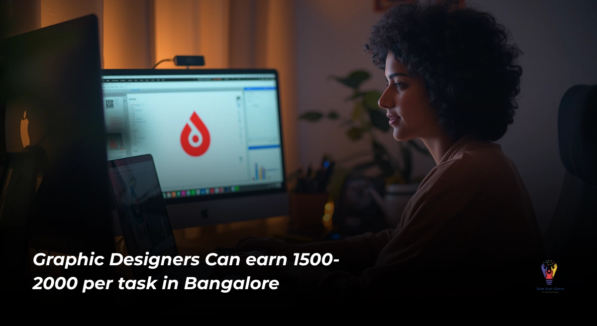 Do part time graphic designing tasks in Bangalore
