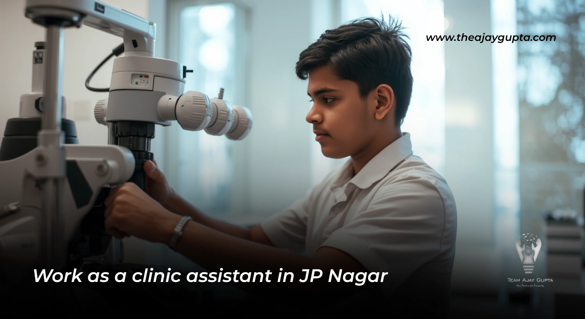 Work as a clinic assistant in JP Nagar - Ajay Gupta