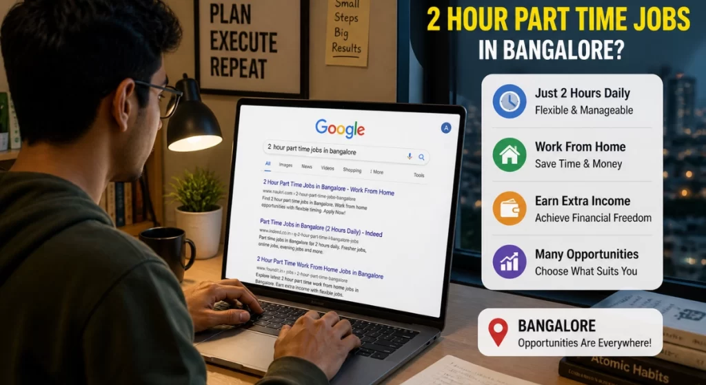 searching for part time jobs in Bangalore